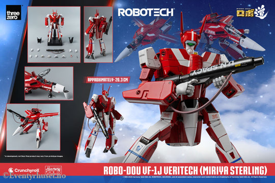 Robotech Action Figure ROBO-DOU VF-1J Veritech (Miriya Sterling) 20 cm. Mint In Sealed Box (MISB)! Actionfigur