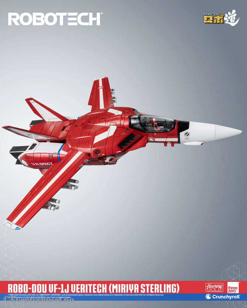Robotech Action Figure ROBO-DOU VF-1J Veritech (Miriya Sterling) 20 cm. Mint In Sealed Box (MISB)! Actionfigur