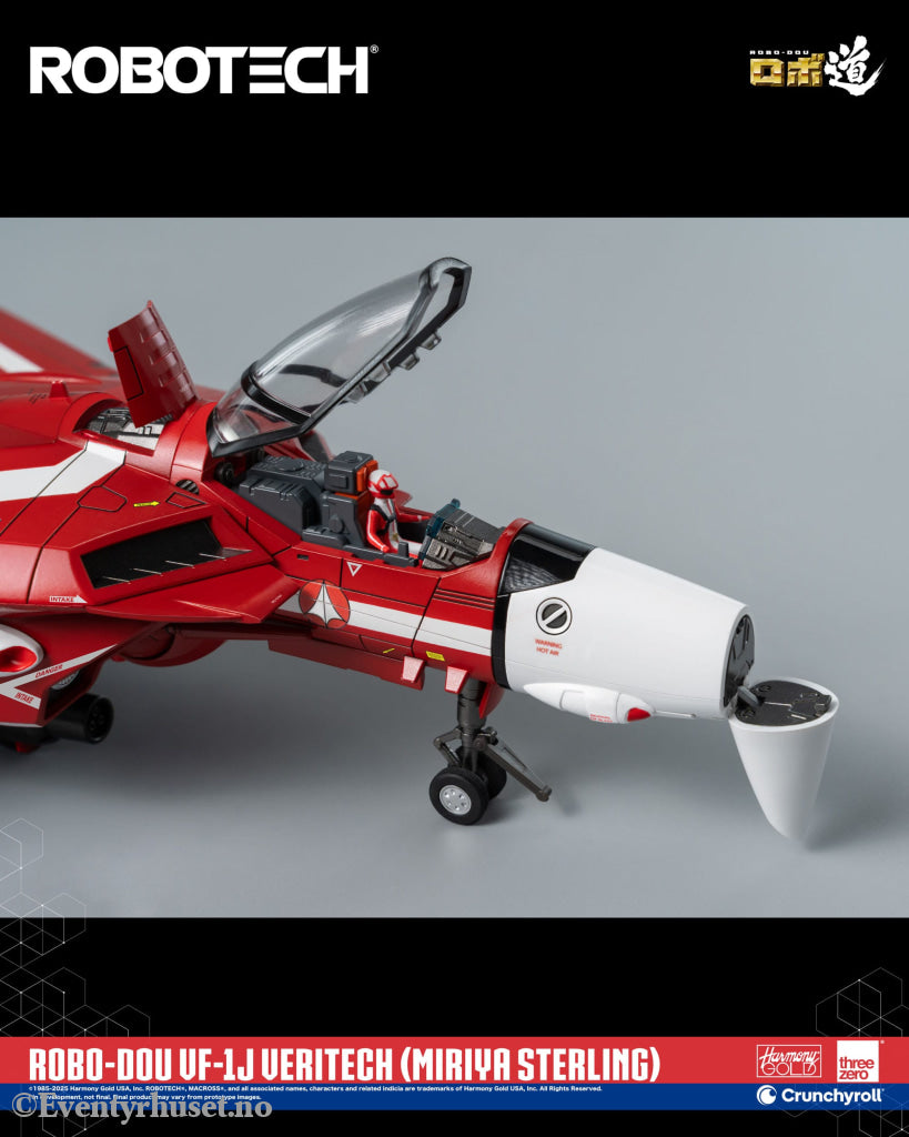 Robotech Action Figure ROBO-DOU VF-1J Veritech (Miriya Sterling) 20 cm. Mint In Sealed Box (MISB)! Actionfigur