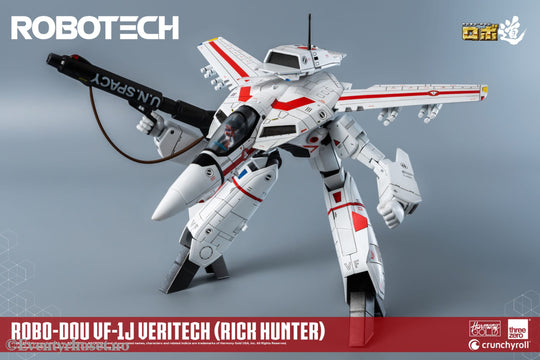 Robotech Action Figure ROBO-DOU VF-1J Veritech (Rick Hunter) 20 cm. Mint In Sealed Box (MISB)! Actionfigur