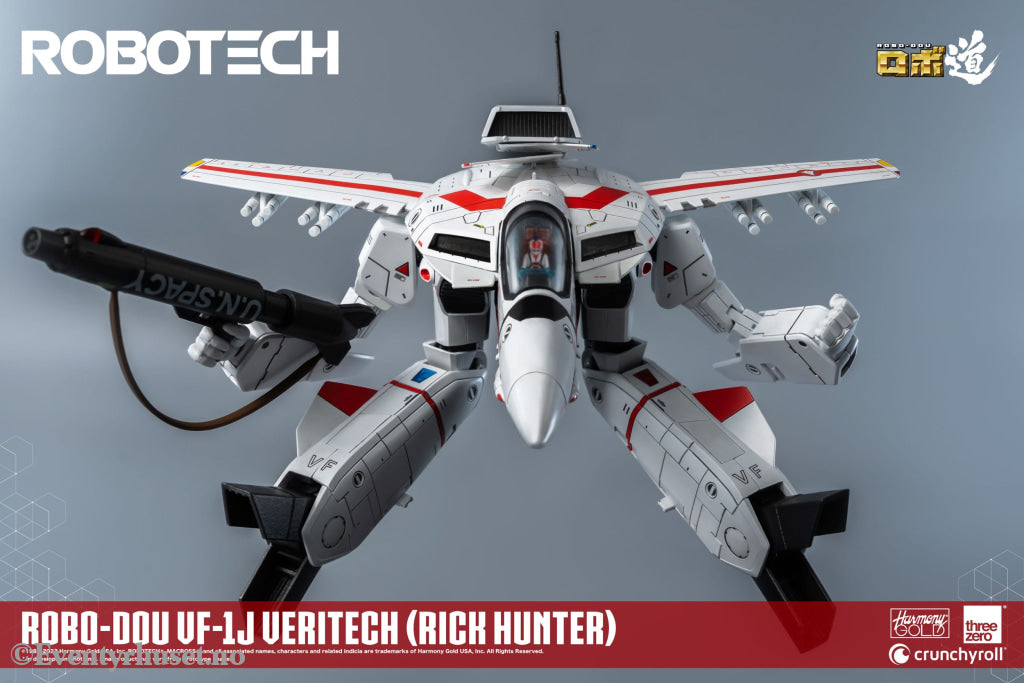 Robotech Action Figure ROBO-DOU VF-1J Veritech (Rick Hunter) 20 cm. Mint In Sealed Box (MISB)! Actionfigur