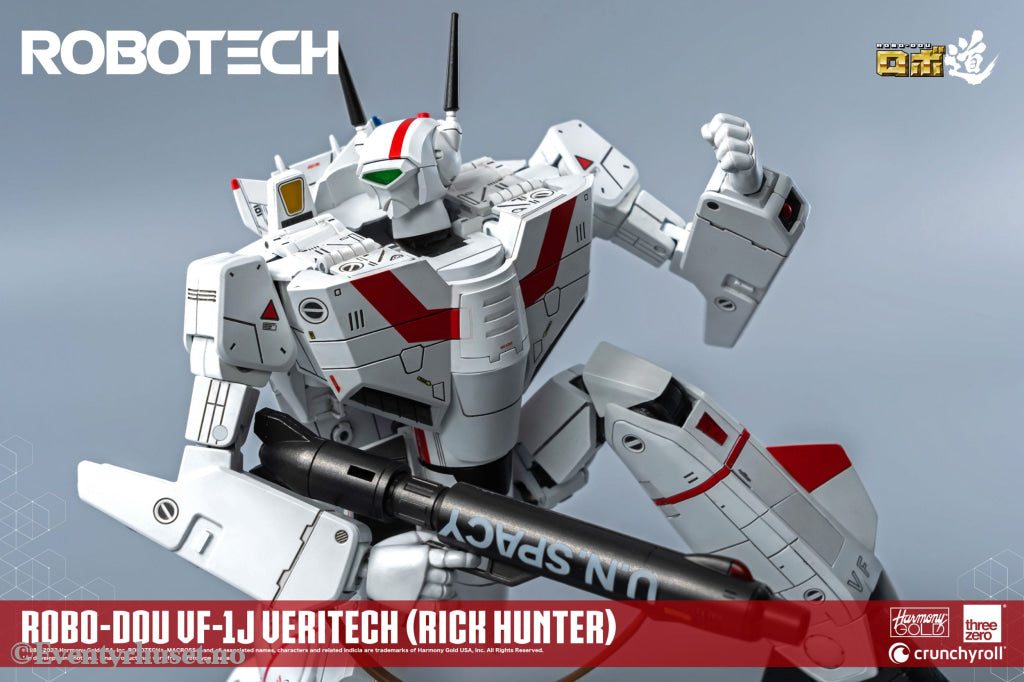 Robotech Action Figure ROBO-DOU VF-1J Veritech (Rick Hunter) 20 cm. Mint In Sealed Box (MISB)! Actionfigur