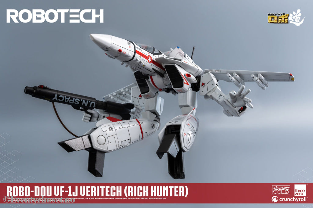 Robotech Action Figure ROBO-DOU VF-1J Veritech (Rick Hunter) 20 cm. Mint In Sealed Box (MISB)! Actionfigur