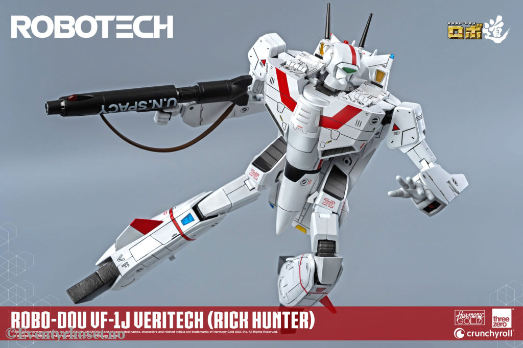 Robotech Action Figure ROBO-DOU VF-1J Veritech (Rick Hunter) 20 cm. Mint In Sealed Box (MISB)! Actionfigur