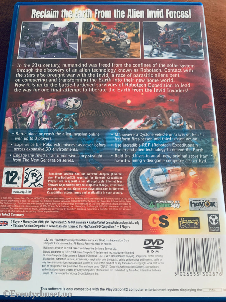 Robotech: Invasion . PS2