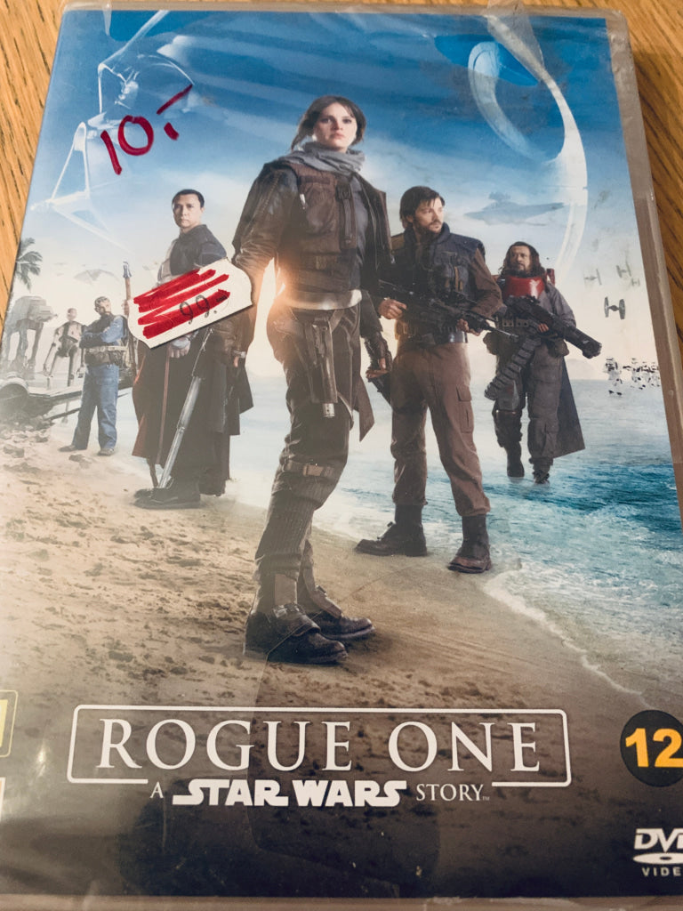 Rogue One: A Star Wars Story. DVD.