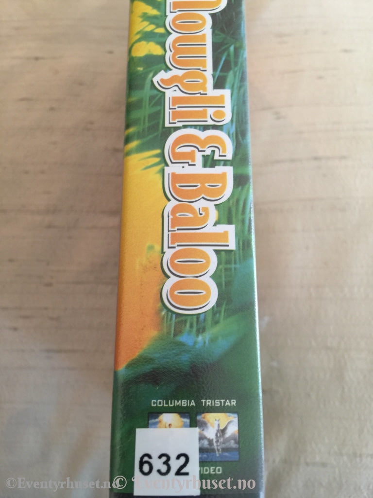 Rudyard Kiplings Jungelboken 2: Mowgli & Baloo. 1995. Vhs. Vhs