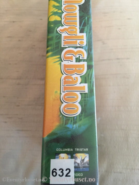 Rudyard Kiplings Jungelboken 2: Mowgli & Baloo. 1995. Vhs. Vhs