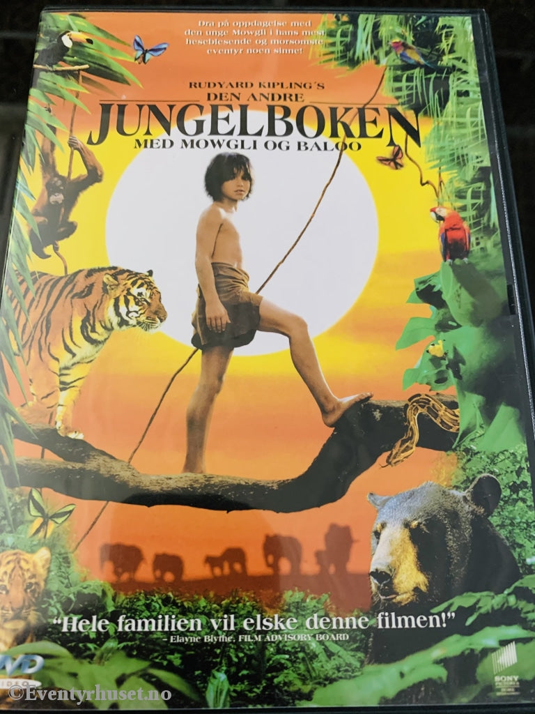Rudyard Kiplings Jungelboken 2: Mowgli & Baloo. 1997. Dvd. Dvd