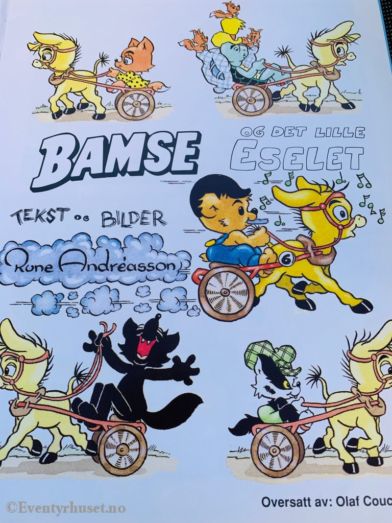 Rune Andreasson. Bamse Og Det Lille Eselet. Fortelling