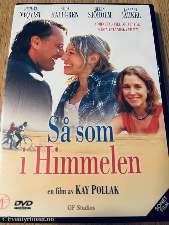 Så som i Himmelen (2004). DVD.