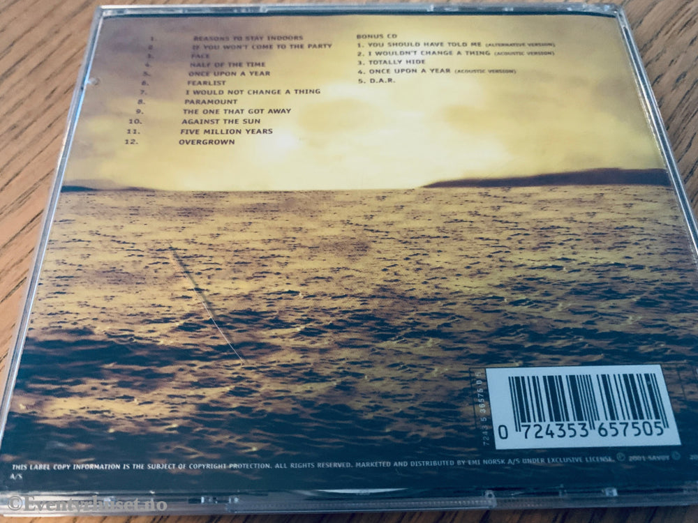 Savoy. 2001. Reasons to Stay Indoors. CD.