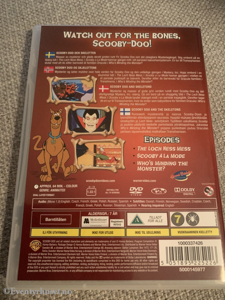 Scooby-Doo! And The Skeletons. Dvd. Dvd