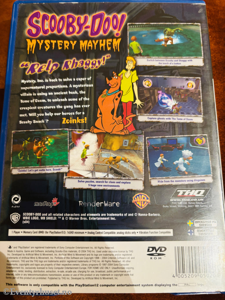 Scooby-Doo! Mystery Mayhem. PS2.