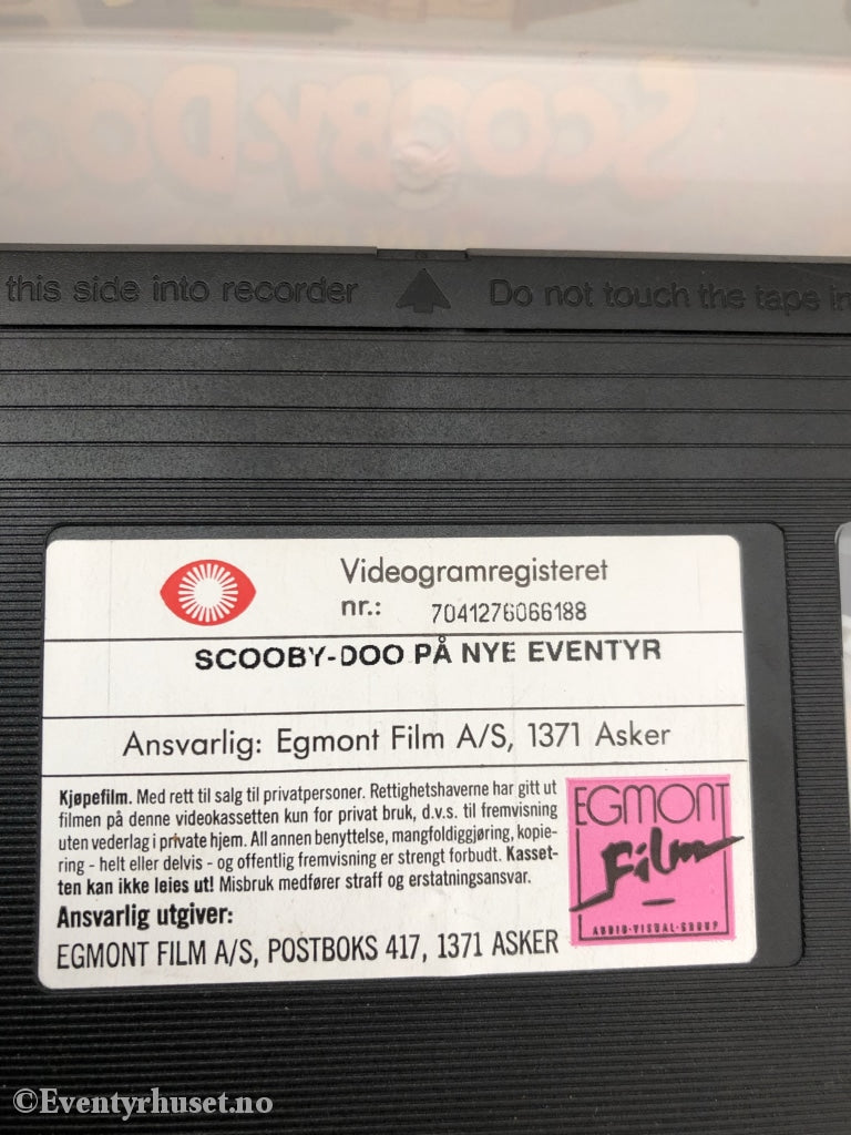 Scooby-Doo På Nye Eventyr. 1959-1979. Vhs. Vhs