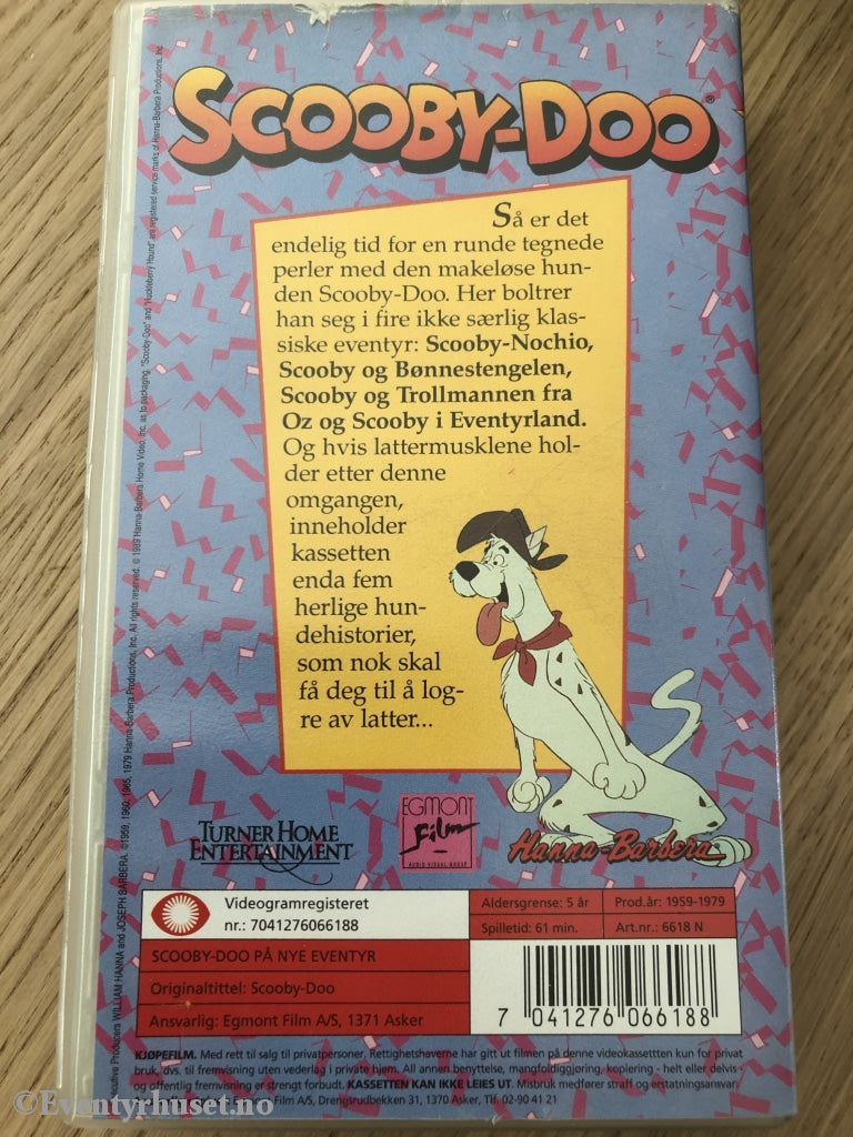 Scooby-Doo På Nye Eventyr. 1959-1979. Vhs. Vhs