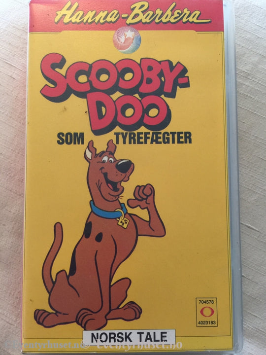 Scooby-Doo Som Tyrefekter. 1985. Vhs