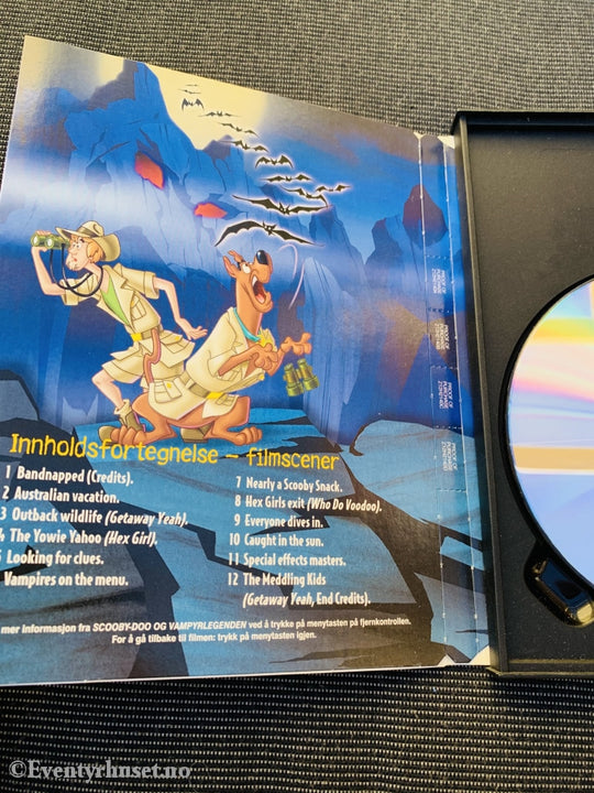Scooby-Doo! Vampyrlegenden. 2003. Dvd Snapcase.