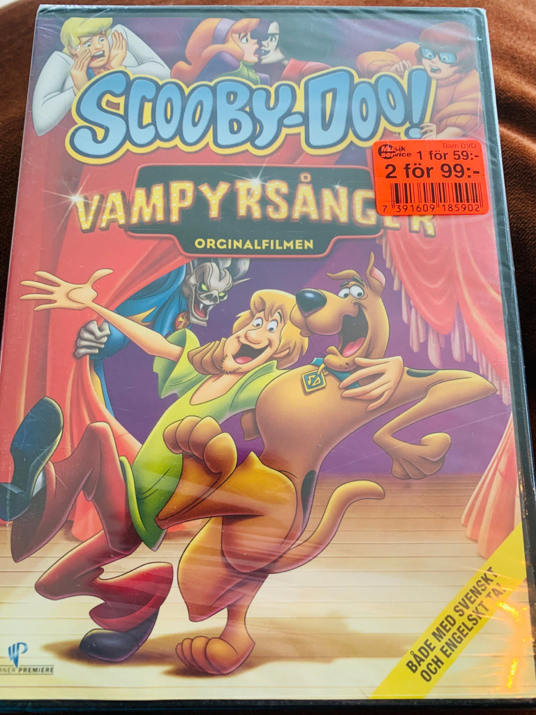 Scooby-Doo! Vampyrsången. DVD. Ny i plast!
