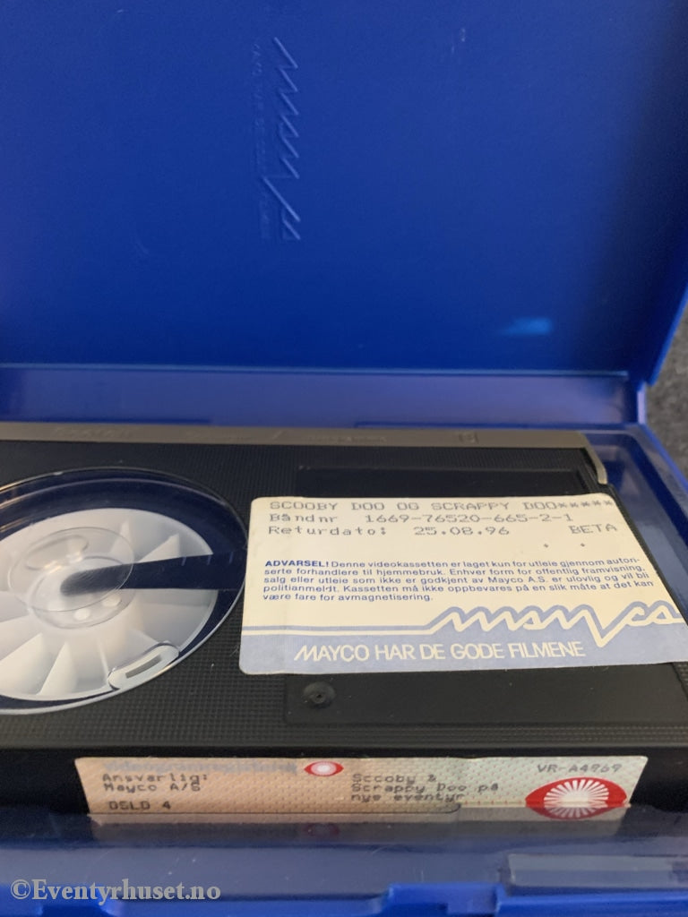 Scooby & Scrappy Doo På Nye Eventyr. 1970. Beta. Beta