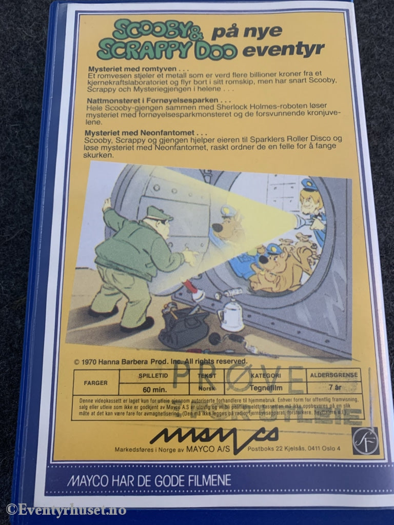 Scooby & Scrappy Doo På Nye Eventyr. 1970. Beta. Beta