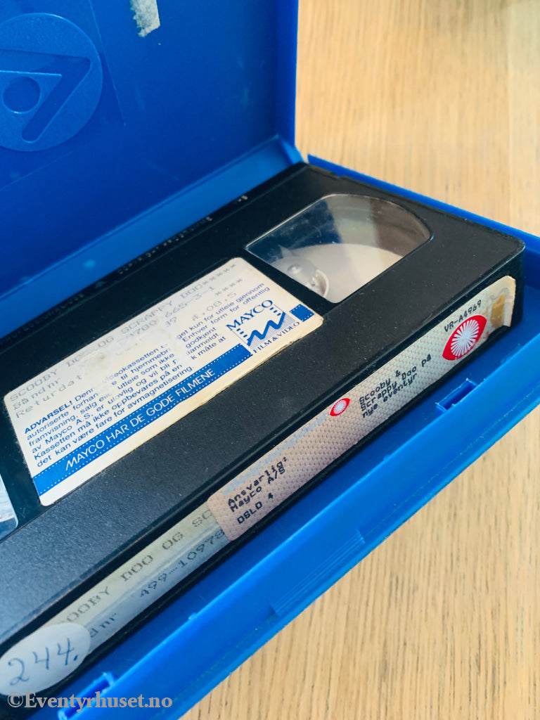 Scooby & Scrappy Doo på nye eventyr. 1970. VHS Big Box. VHS Big Box