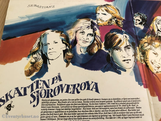Sebastians Skatten På Sjørøverøya. 1988. Lp. Lp Plate