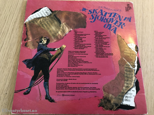 Sebastians Skatten På Sjørøverøya. 1988. Lp. Lp Plate
