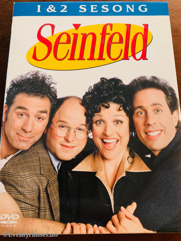 Seinfeld. Sesong 1 & 2. Dvd Samleboks.