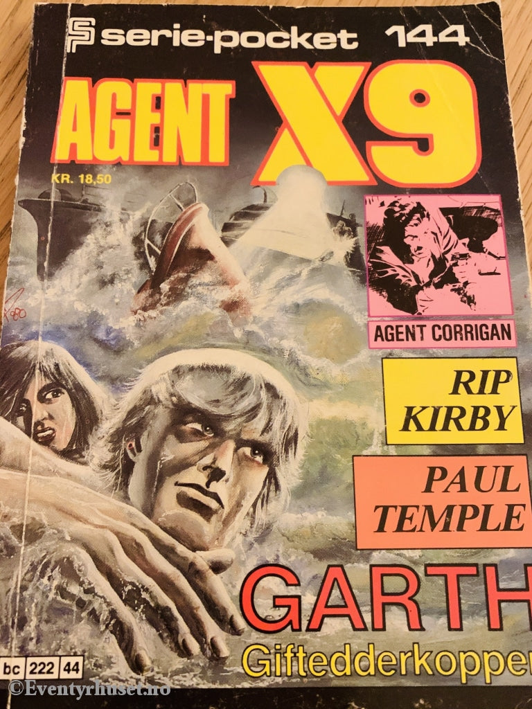 Serie-Pocket 144. Agent X9.