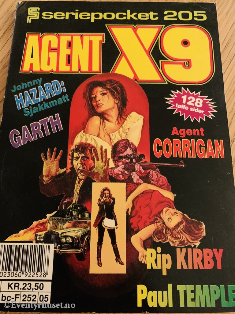Serie-Pocket 205. Agent X9