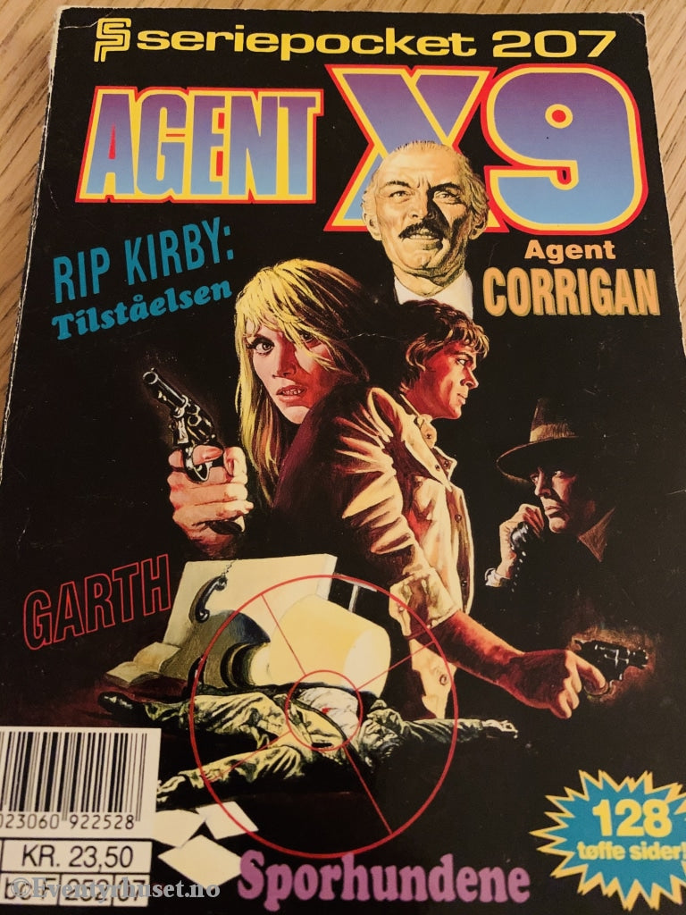 Serie-Pocket 207. Agent X9.