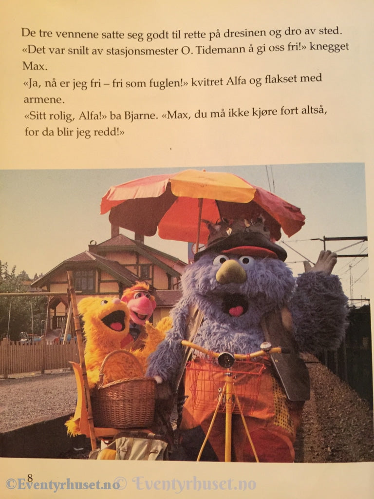 Sesam Stasjon. 1992. Tre Venner På Tur. Fortelling