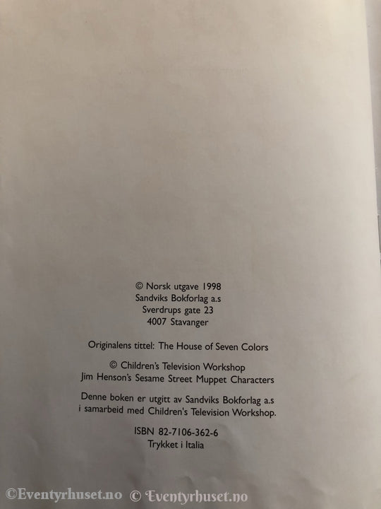 Sesam Stasjon. 1998. Det Fargerike Huset. Fortelling