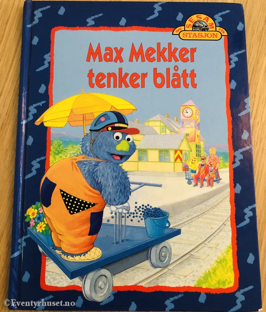 Sesam Stasjon. Max Mekker Tenker Blått. Fortelling