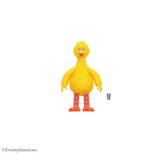 Sesame Street ReAction Action Figure Wave 03 Big Bird 10 cm. Mint In Sealed Box (MISB)! Actionfigur