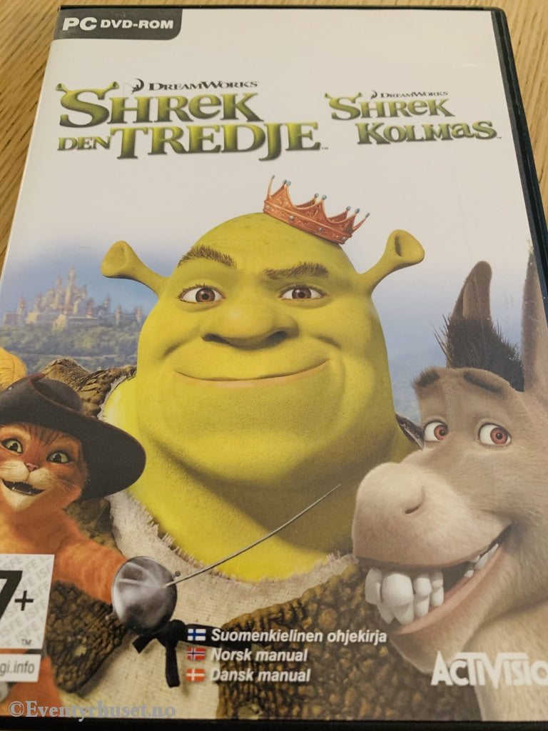 Shrek Den Tredje. Pc Spill. Spill