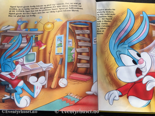 Sigurd Sprett Og Den Store Lekse-Jakten. 1990. Tiny Toon Adventures. Fortelling
