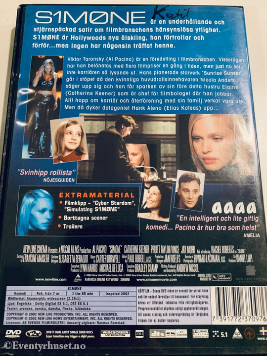 Simone. 2002. Dvd. Dvd