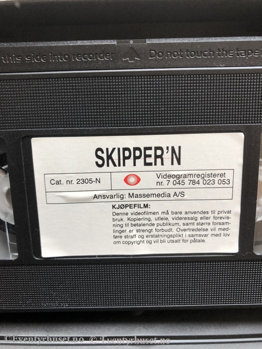 Skippern I Sportens Verden. Vhs. Vhs