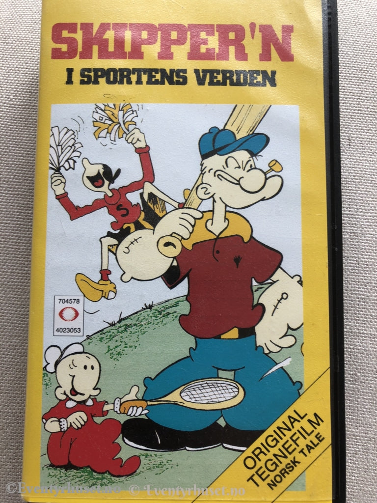 Skippern I Sportens Verden. Vhs. Vhs