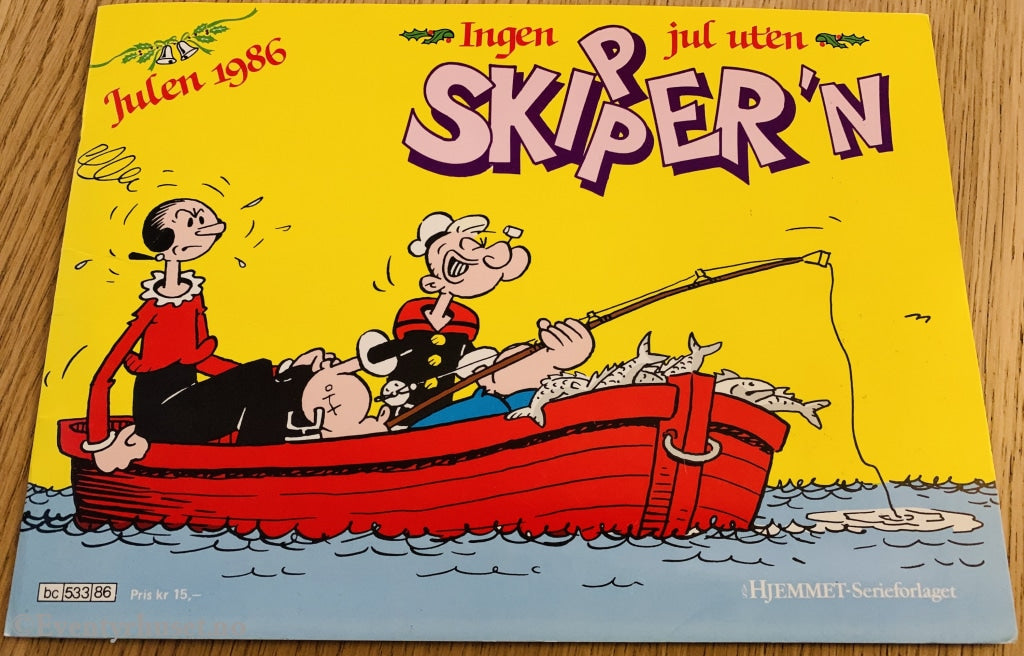 Skippern. Julen 1986. Julehefter