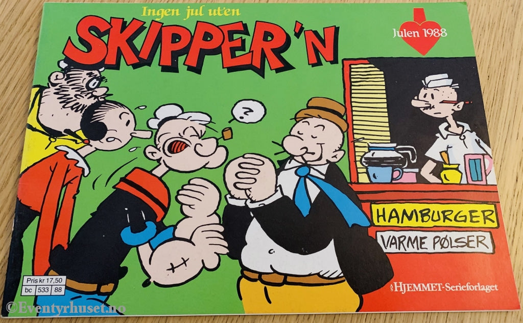 Skippern. Julen 1988. Julehefter