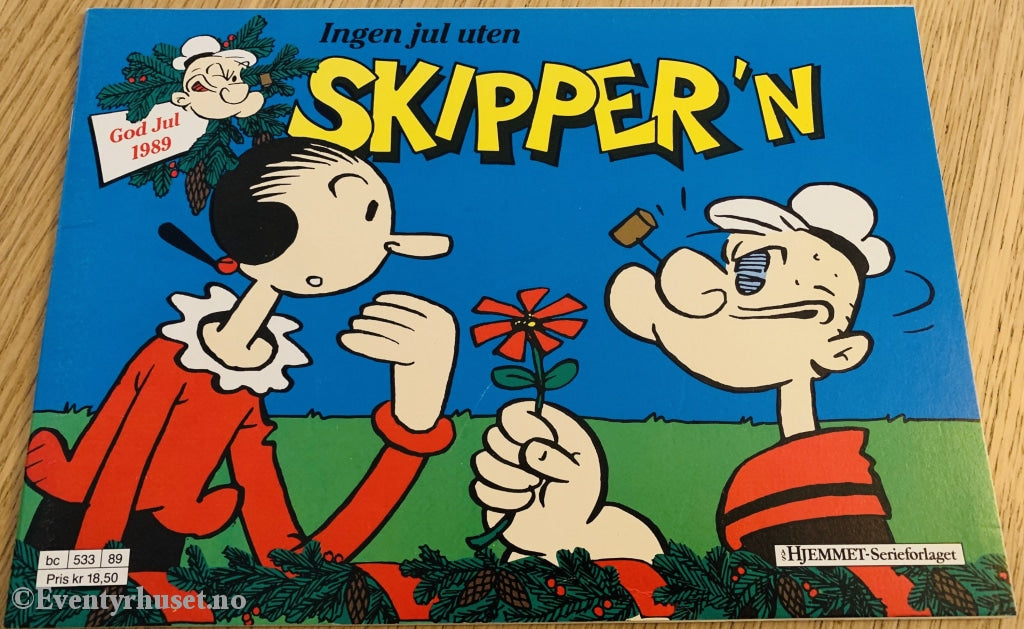 Skippern. Julen 1989. Julehefter