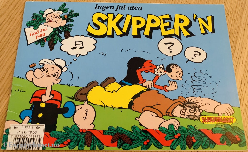 Skippern. Julen 1990. Julehefter