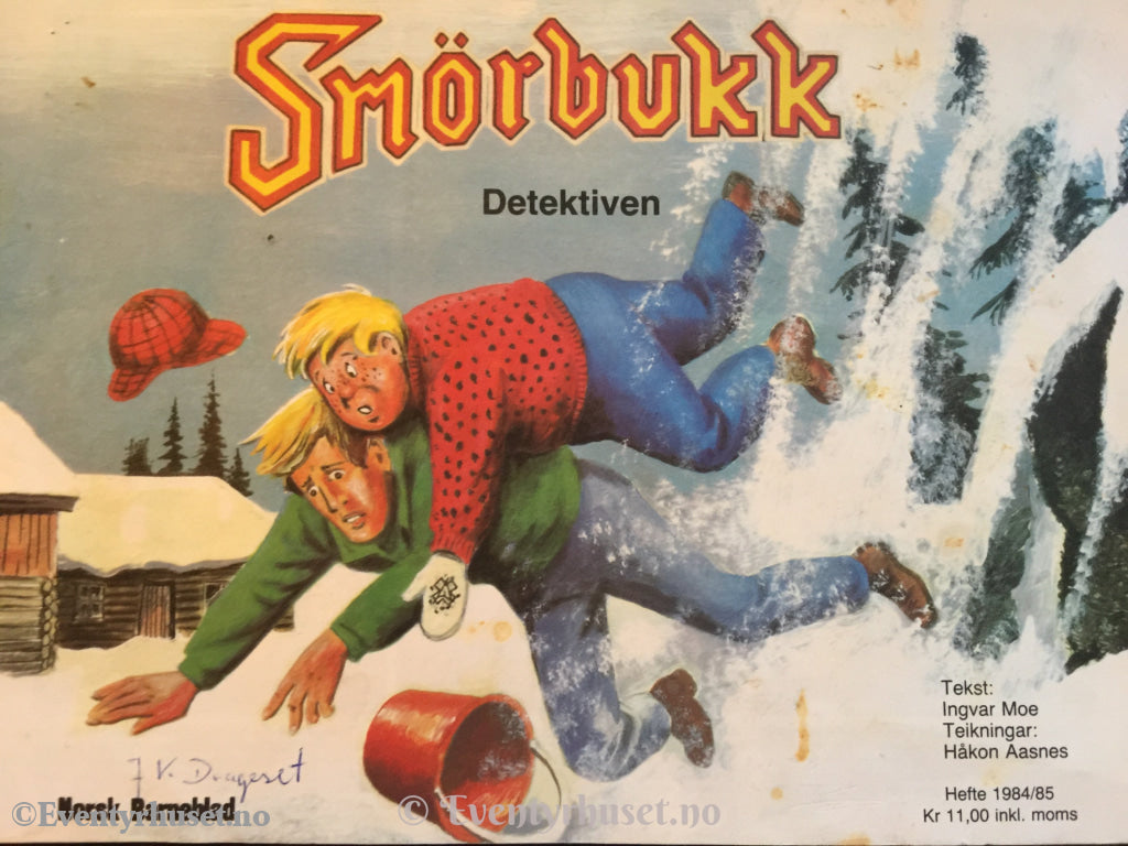 Smörbukk - 1984/85. Gd+. Tegneserieblad