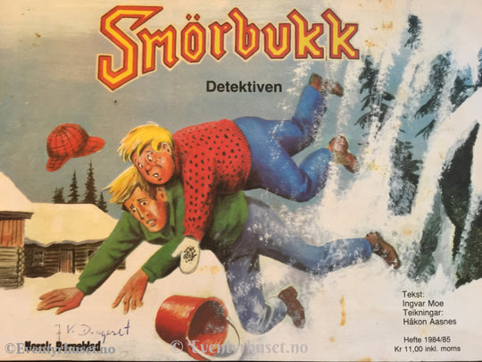 Smörbukk - 1984/85. Gd+. Tegneserieblad
