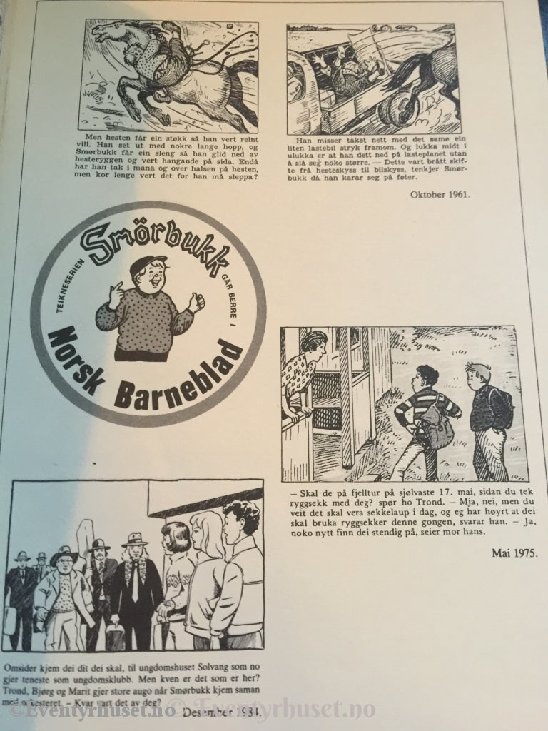 Smörbukk - 1984. Nm. Tegneserieblad