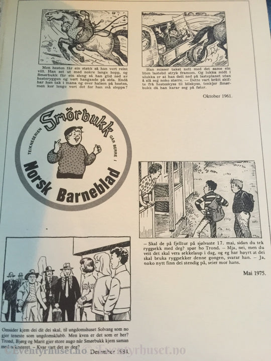 Smörbukk - 1984. Nm. Tegneserieblad