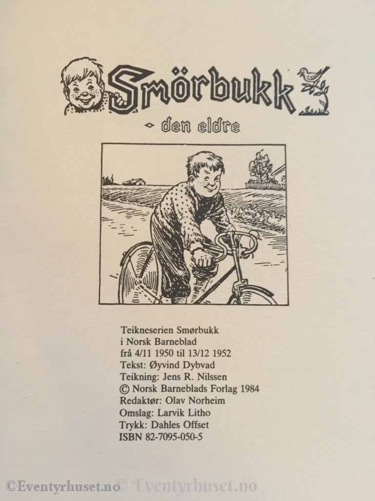 Smörbukk - 1984. Nm. Tegneserieblad